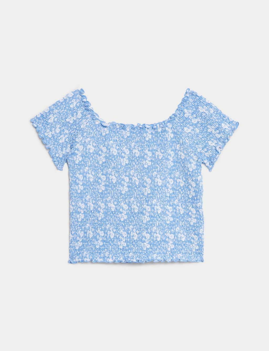 Ditsy Floral Shirred Top (6-16 Yrs) 1 of 4