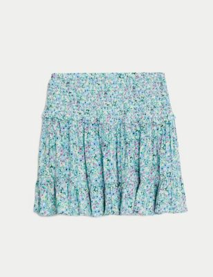 Ditsy Floral Skirt (6-16 Yrs) Image 2 of 5