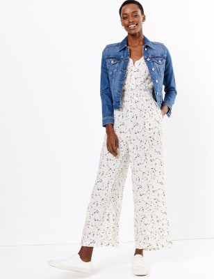 M&s clearance floral jumpsuit