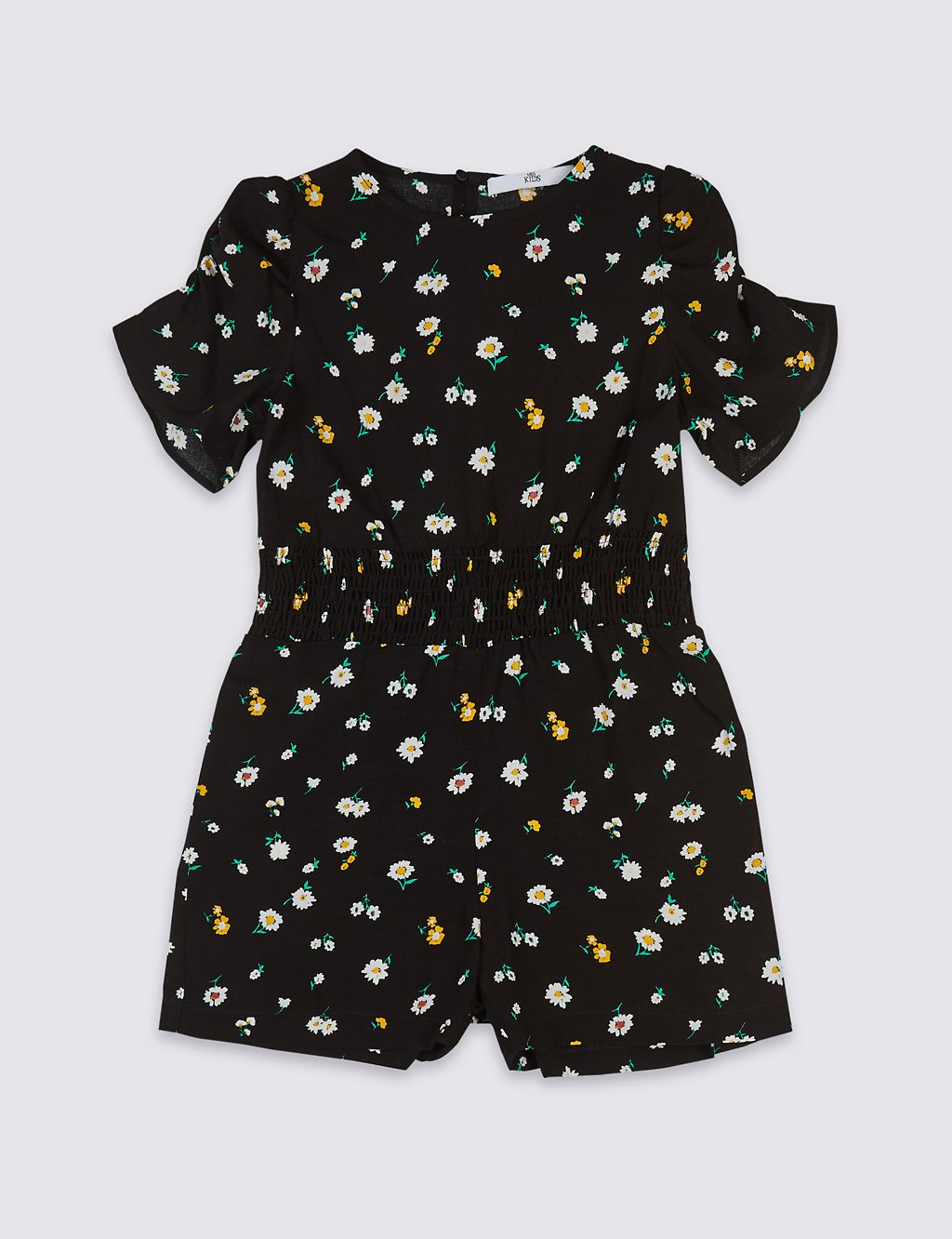 Ditsy Print Playsuit (3-16 Years) 1 of 4