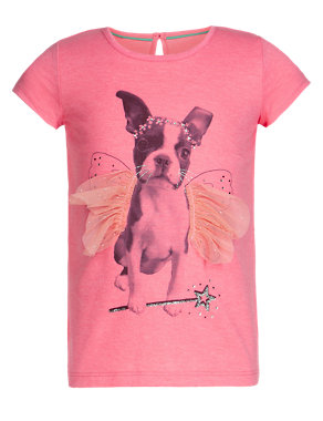 Dog Wings T-Shirt (1-7 Years) Image 2 of 3
