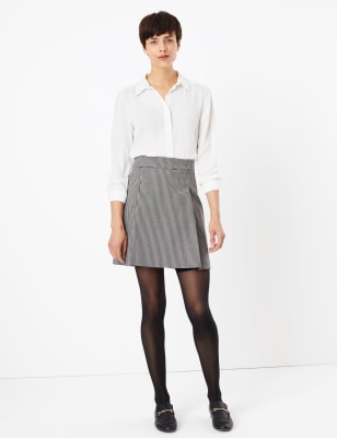 Womens pleated skirt marks hotsell and spencer