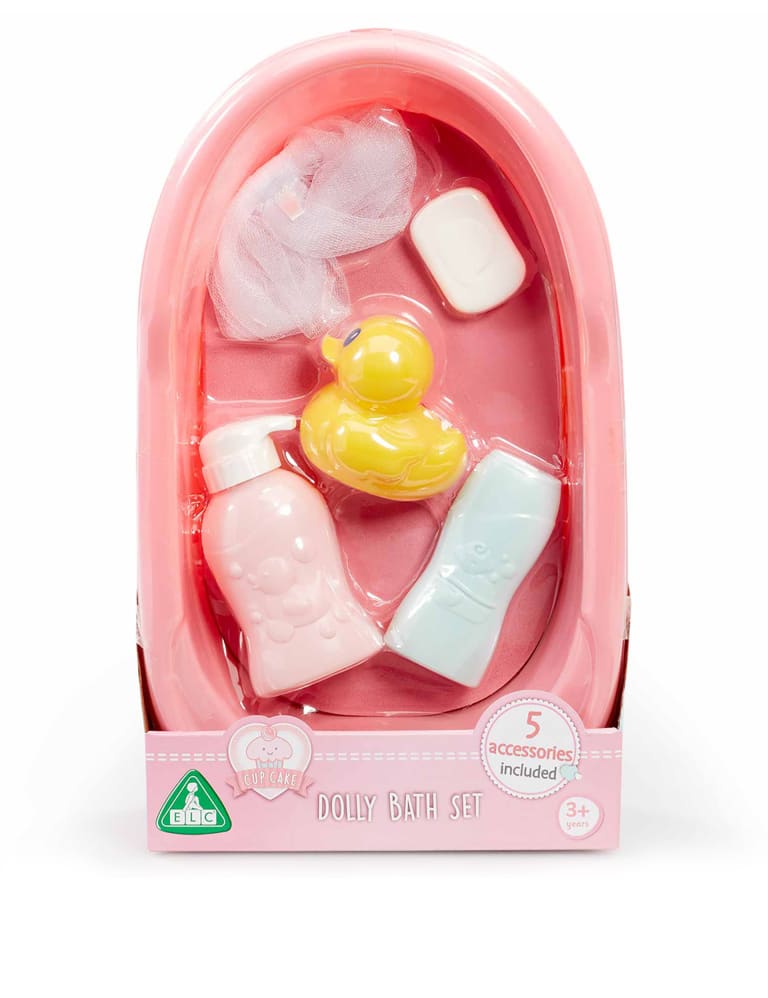 Dolly Bath Set 3 Yrs Cupcake M S