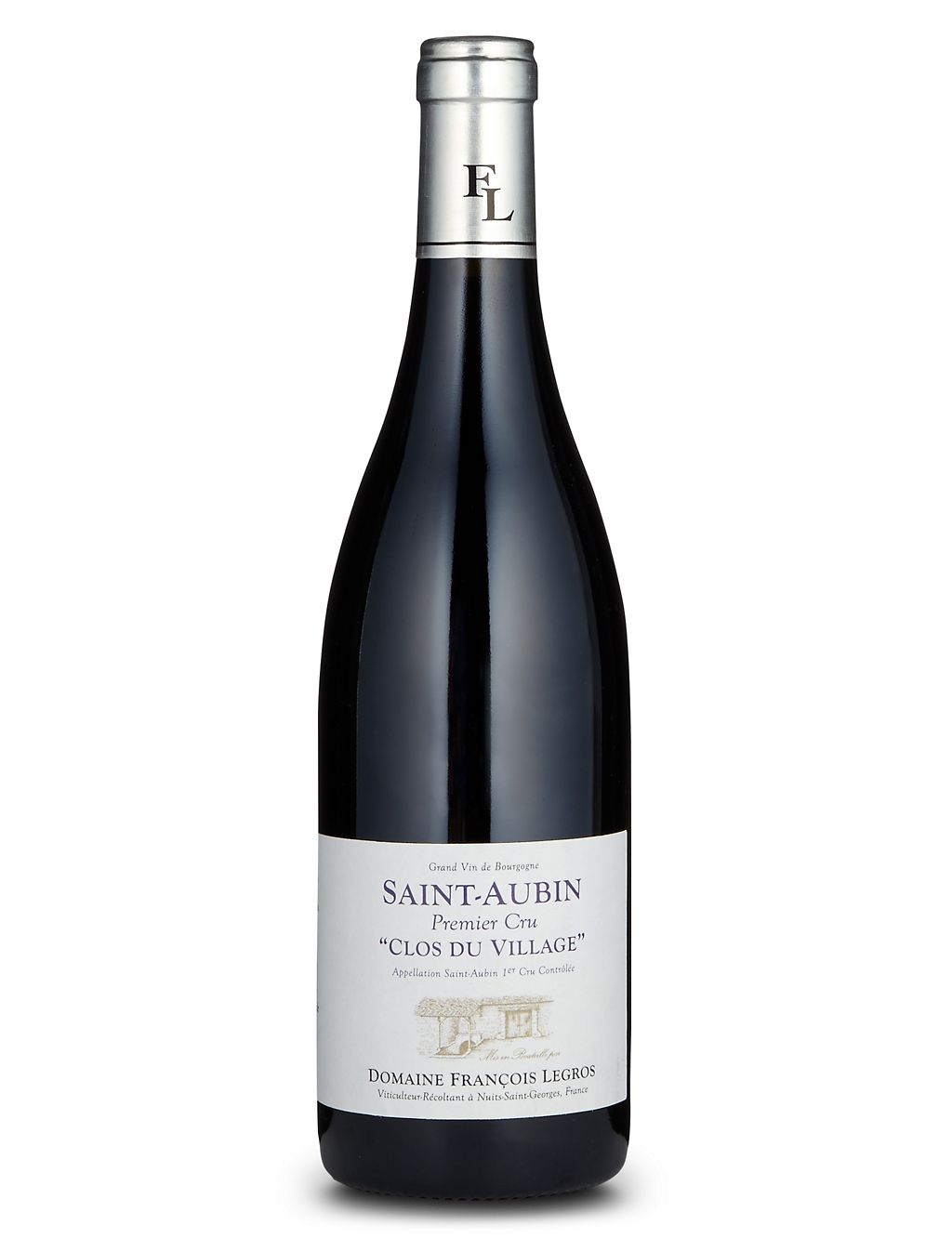 Domaine François Legros Saint-Aubin 1er Cru ‘Clos du Village’ - Single Bottle 1 of 1