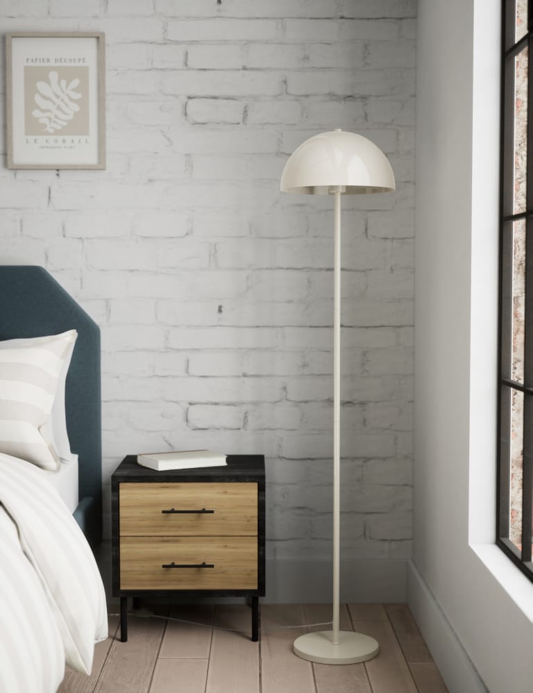 White dome floor lamp sale