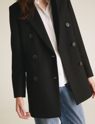 wool blazer coat