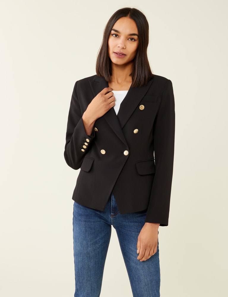 Double breasted blazer ladies new arrivals