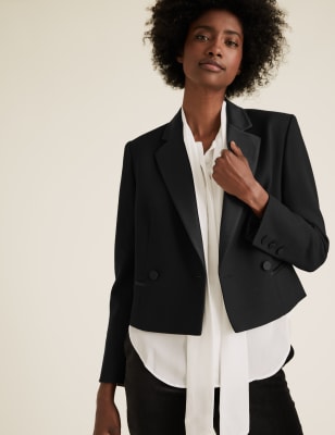 Ladies 2025 tuxedo jacket