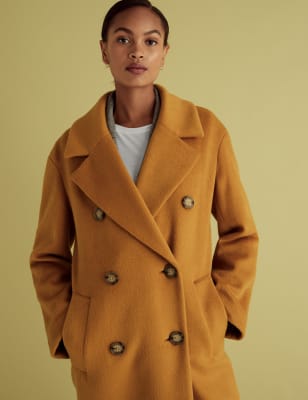 M&s ladies store wool coats