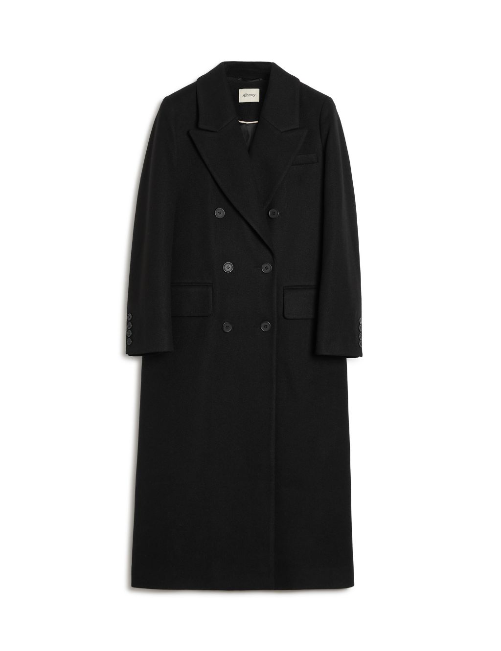 Double Breasted Tailored Coat | Albaray | M&S