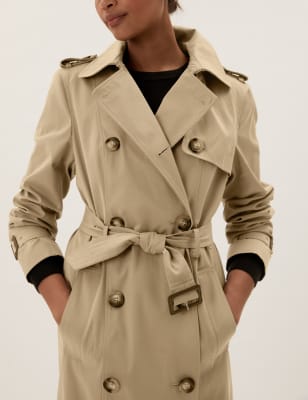 double breasted trench coat