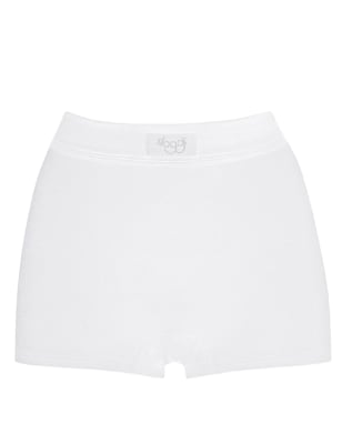 Double Comfort Cotton Rich High Rise Shorts Image 2 of 3