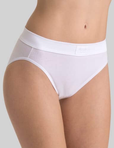 Double Comfort Cotton Rich Tai Briefs 1 of 4