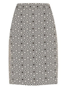 Double Diamond Print Mini Skirt Image 2 of 4