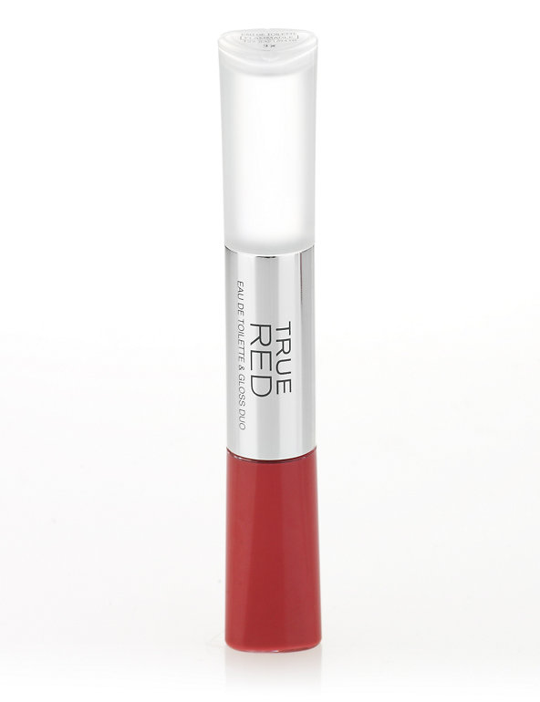Double Ended True Red Eau de Toilette & Raspberry Lip Gloss Duo Image 1 of 2