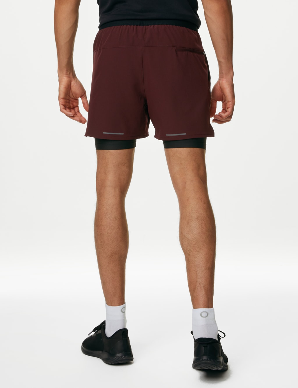 Nike two layer shorts top