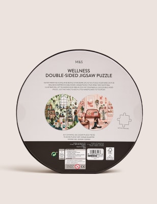 Double Sided Wellness Jigsaw Puzzle M S