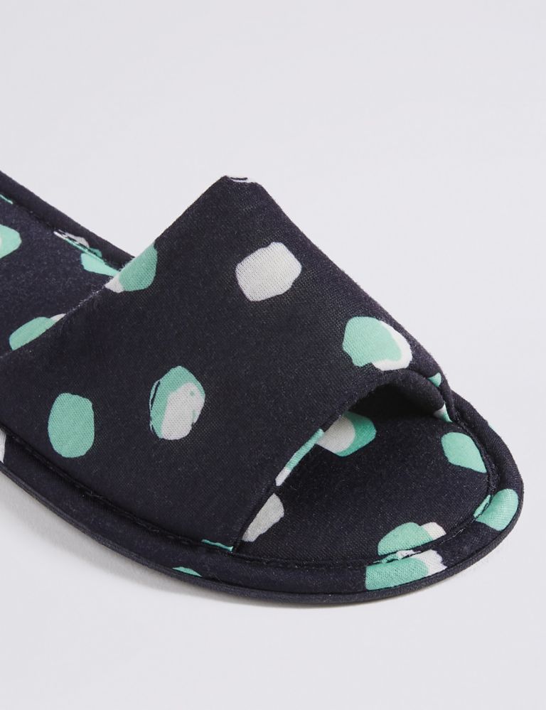 Double Spotted Mule Slippers 6 of 6