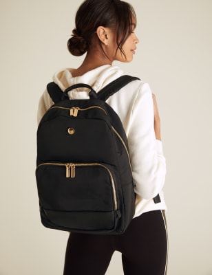 marks and spencer leather backpack