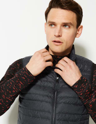 Feather and Down Gilet with Stormwear™, M&S Collection