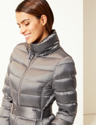 marks and spencer ladies feather and down coats