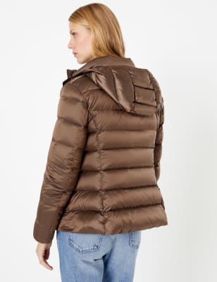 Marks and spencer 2024 down and feather jacket