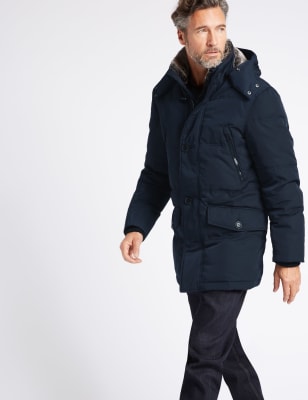 Feather cheap down parka