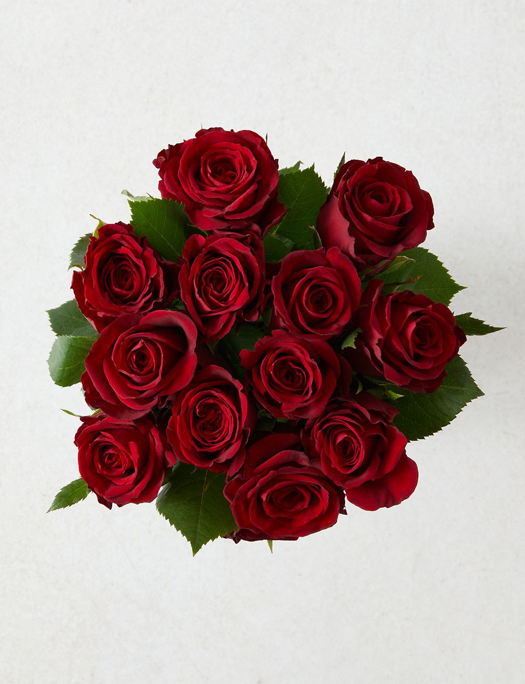 Dozen Red Rose Bouquet & Prosecco 1 of 6