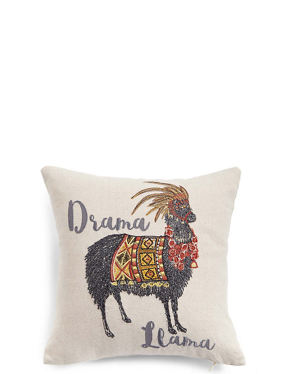 Drama Lama Cushion Image 1 of 2