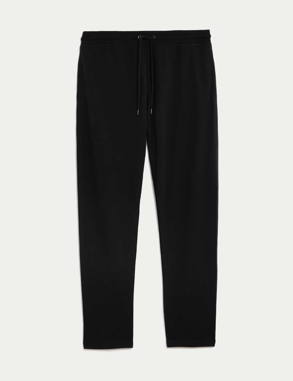 Drawstring Cotton Rich Straight Leg Joggers | M&S Collection | M&S