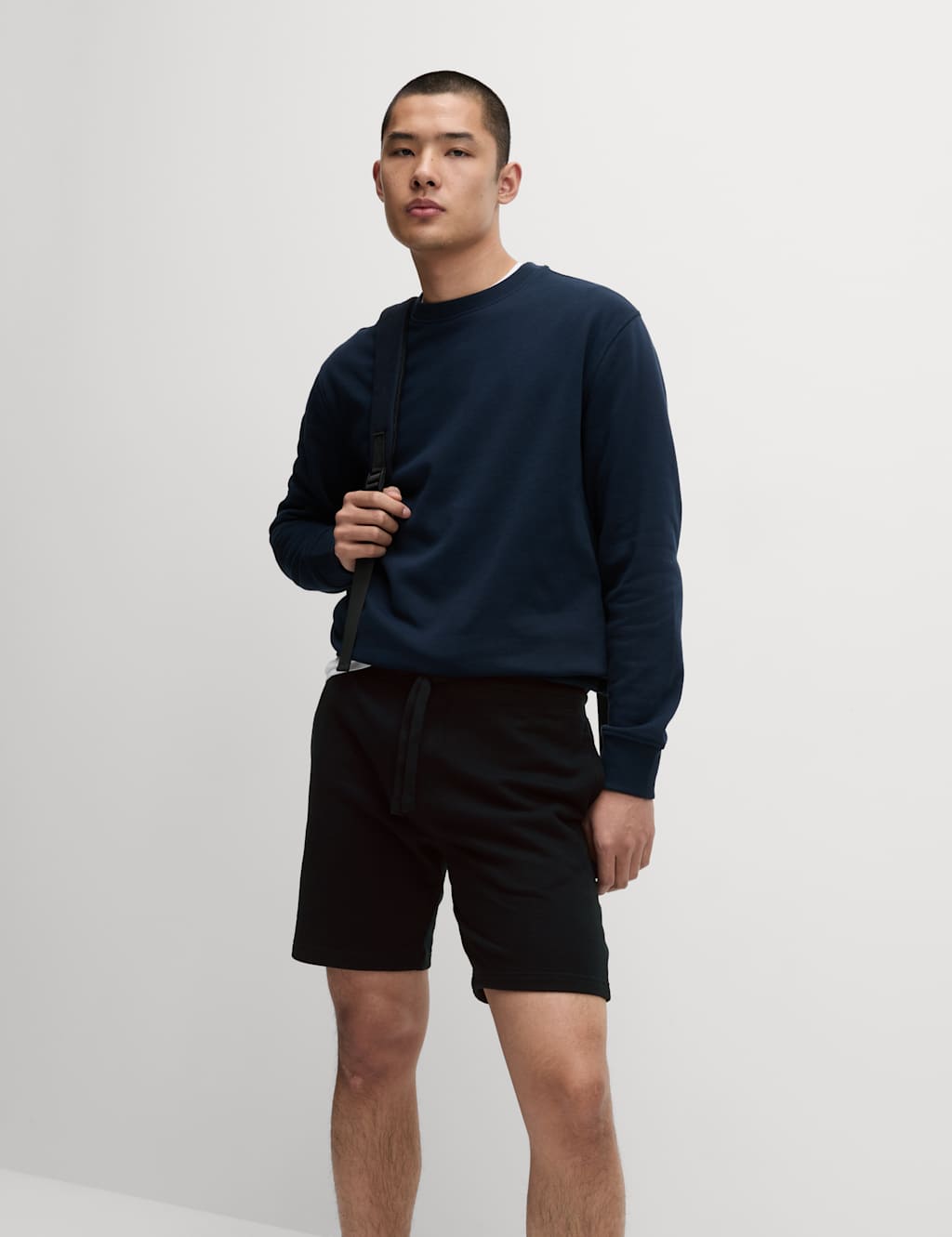 Drawstring Jersey Shorts M S Collection M S