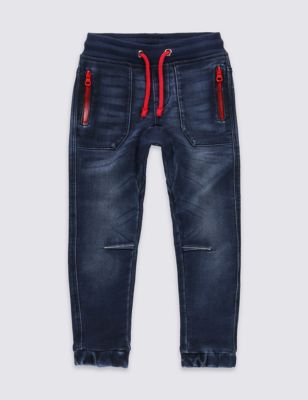 Drawstring Jogger Denim Jeans (1-7 Years) Image 2 of 3