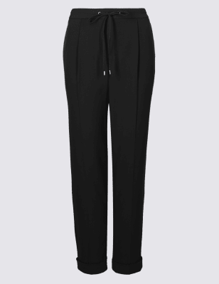 ladies casual trousers marks and spencer