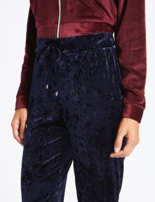 marks and spencer velour joggers