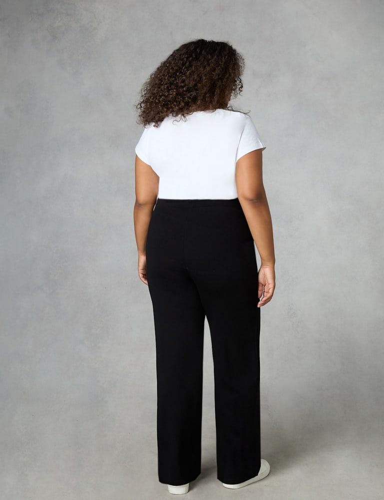 Drawstring Wide Leg Joggers Live Unlimited London M S