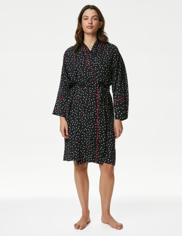 M&s satin shop robe