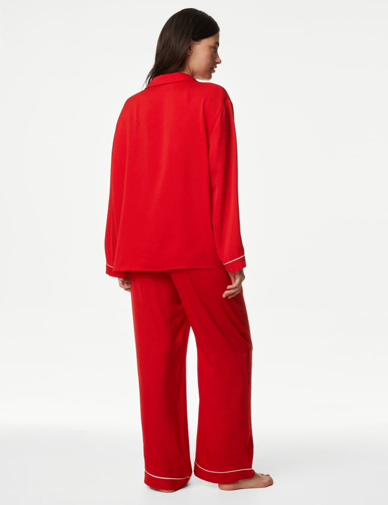M & s satin pyjamas best sale