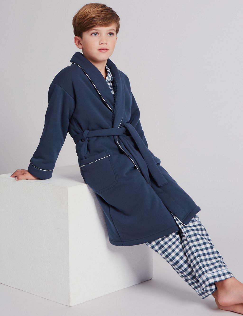 Dressing Gown with Belt (1-16 Years) 3 of 6