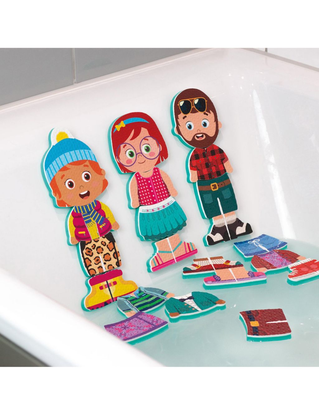 Dressing Up Bath Stickers (3+ Yrs) 2 of 3