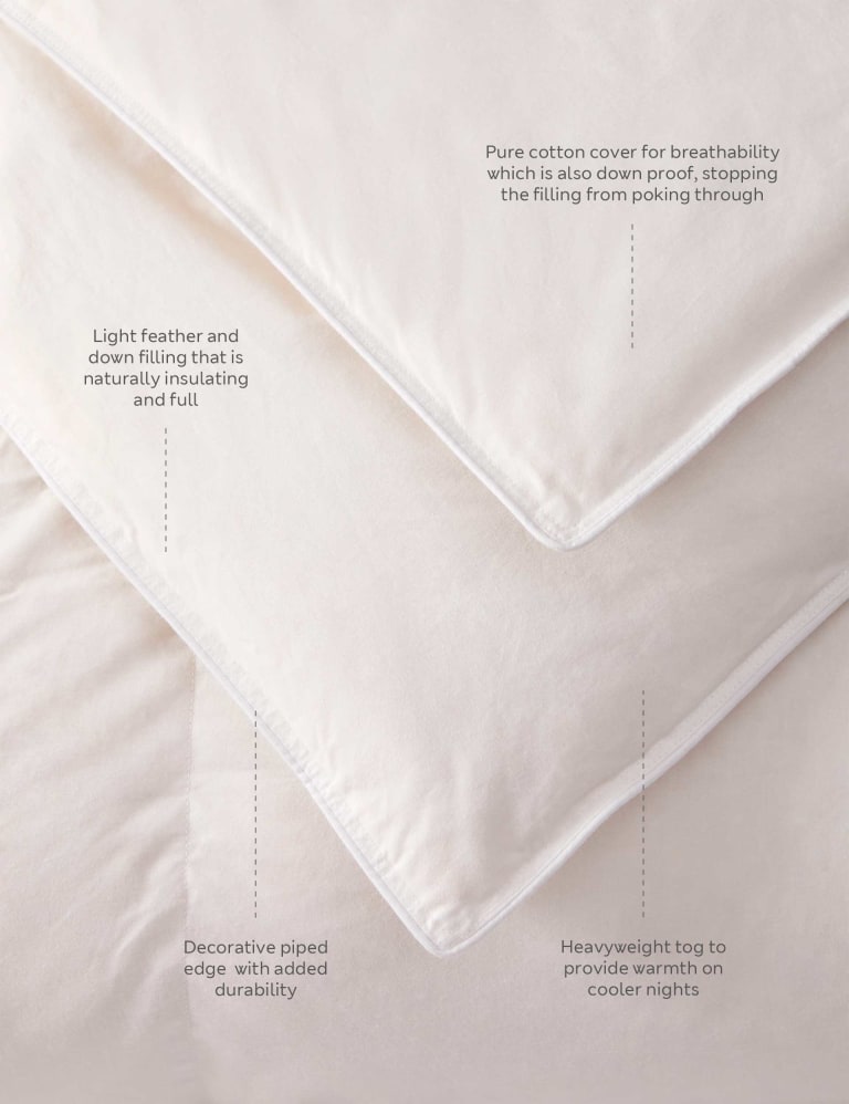 Duck and down deals double duvet