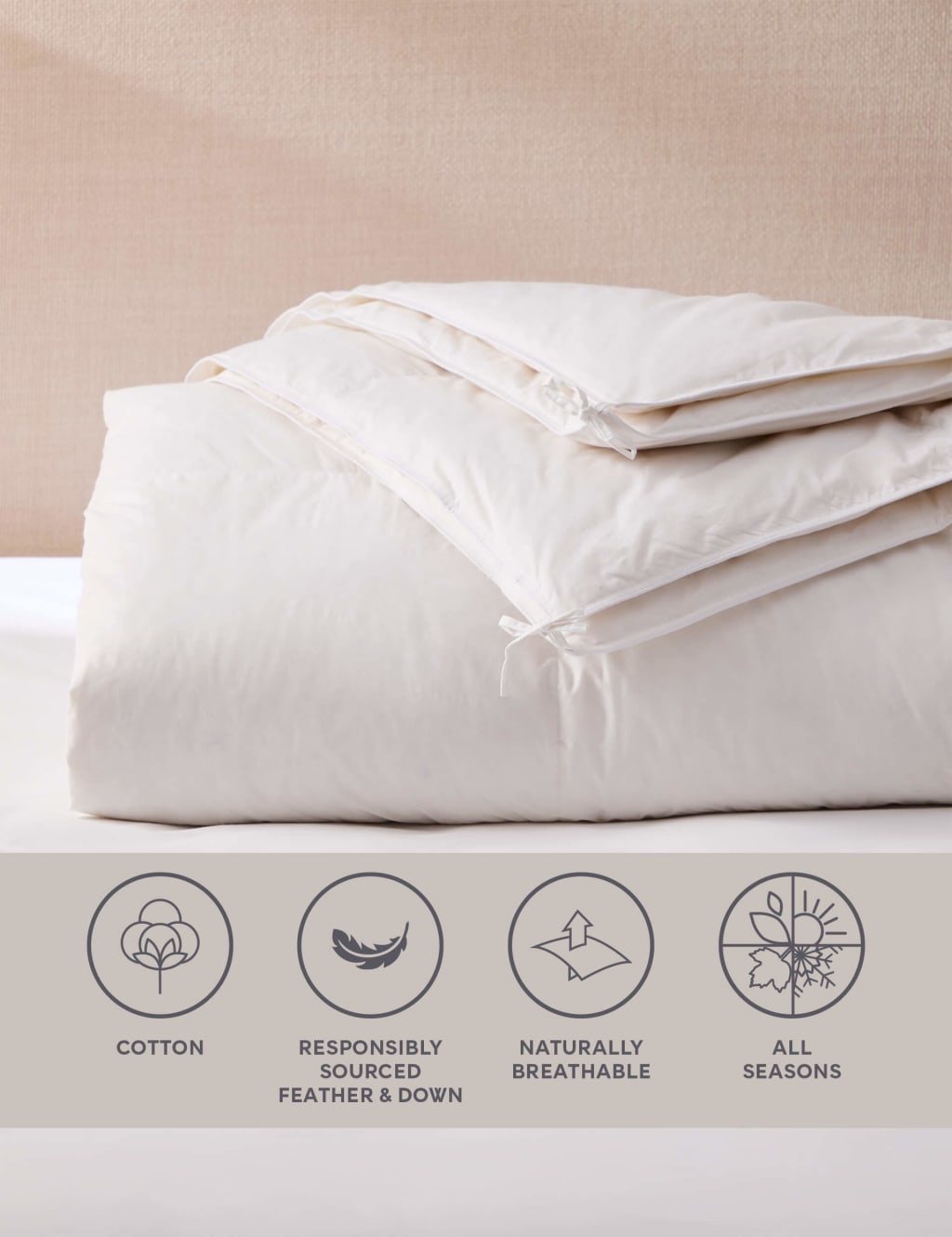 Marks and spencer goose down duvet top