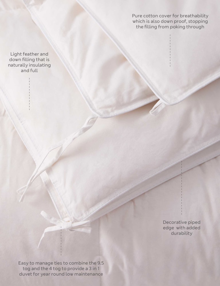 Marks and spencer duck feather duvet hotsell