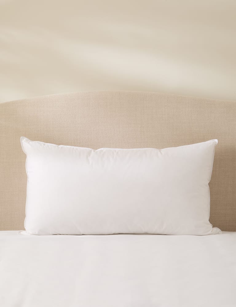 Duck Feather Down Firm King Size Pillow M S Collection M S