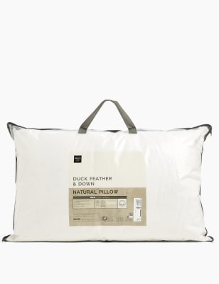 Duck Feather Down Firm Pillow M S