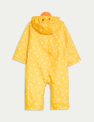 baby waterproof suit with feet