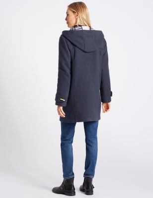 marks and spencer duffle coat