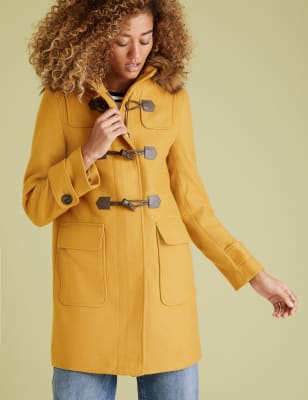 Duffle Coat with Wool | M&S Collection | M&S