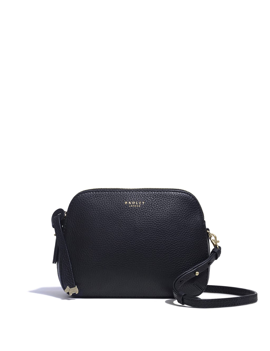 Radley black messenger bag discount