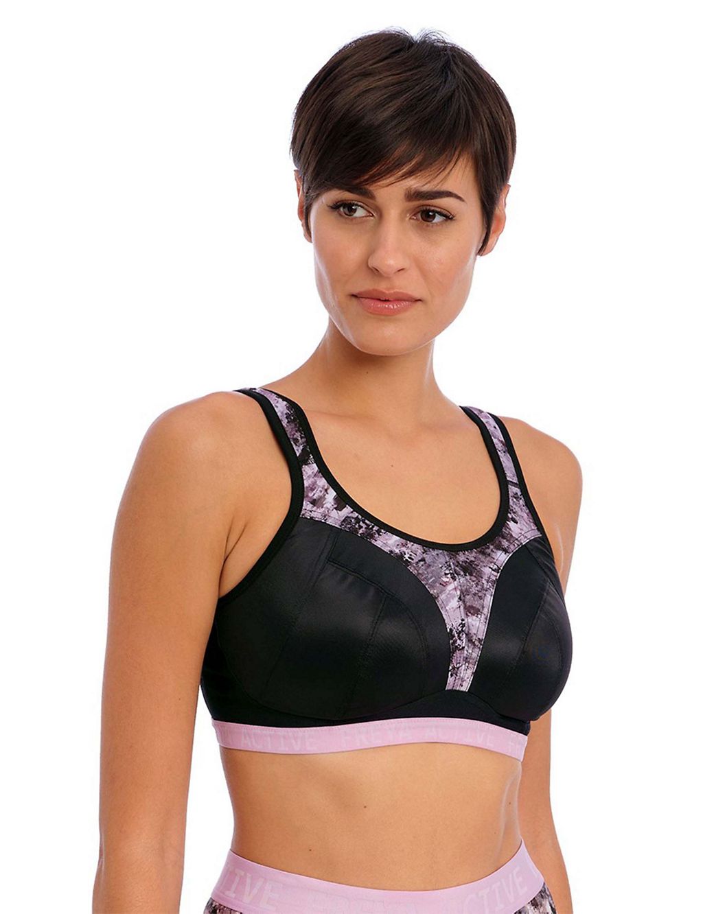 Dynamic Non Wired Sports Bra D-K 3 of 4