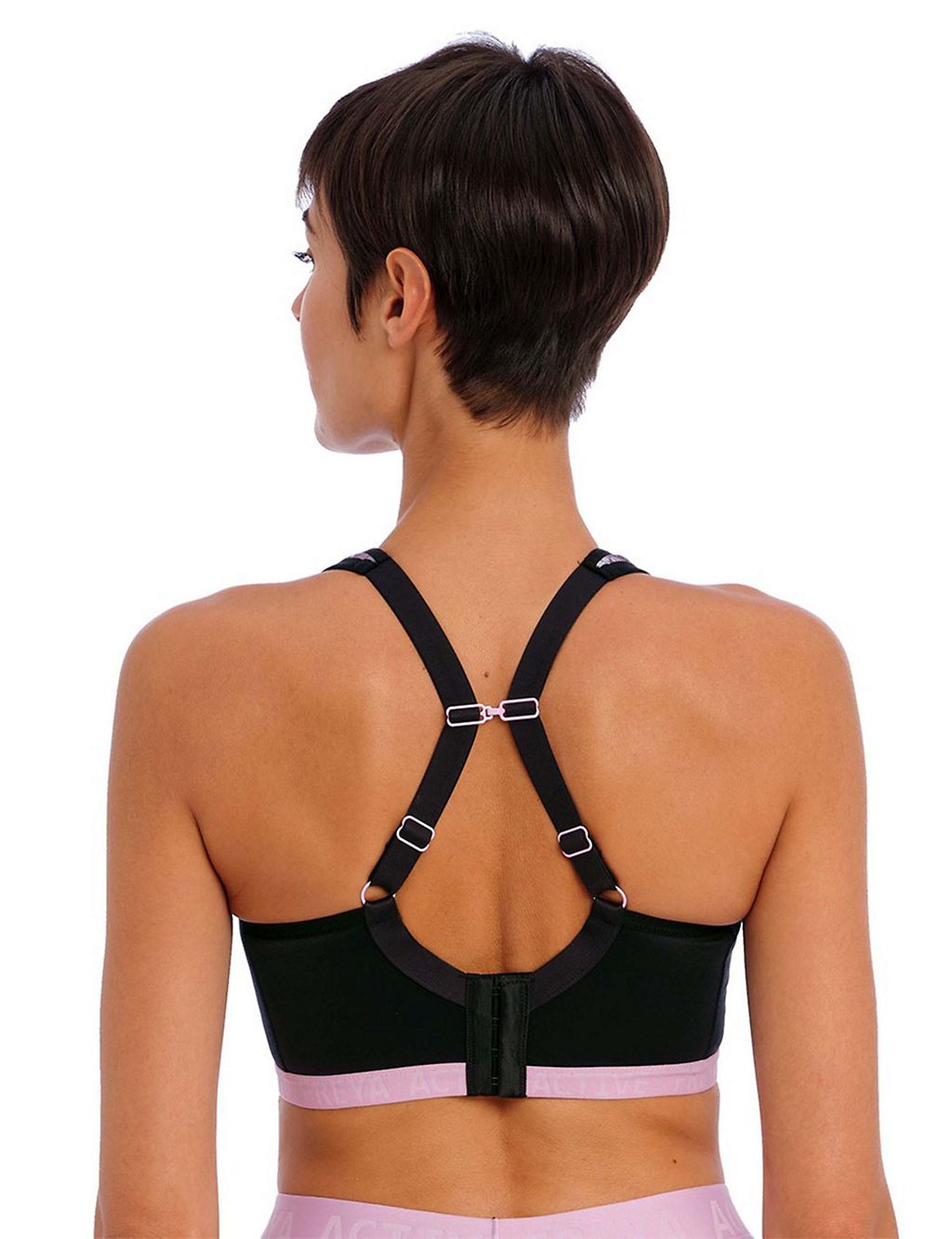 Dynamic Non Wired Sports Bra D-K 4 of 4